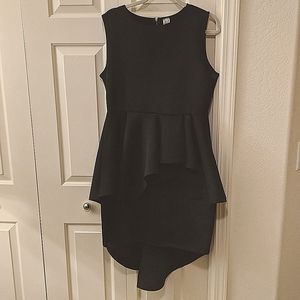 Sexy bodycon black dress